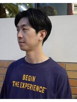 パプレ(PAPRE)&nbsp;メンズ×ニュアンスパーマ×ナチュラルセンターパート