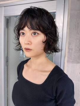 エヴァン(HEVIN) レイヤーボブ☆コールドパーマ☆