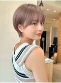 ハイトーンショートで垢抜け♪
