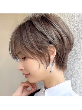 モンド ヘアクリエーション 和田店(monde hair creation) 【monde】丸みショート×小顔カット×髪質改善