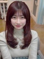 メイバイリーブル 表参道 原宿(May by Livre)&nbsp;パープルヴァーガンディーカラー