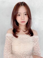 ロンドクレール 川崎(Lond clair) 韓国顔周り/ハイレイヤー/ミディアムレイヤーカット/川崎51