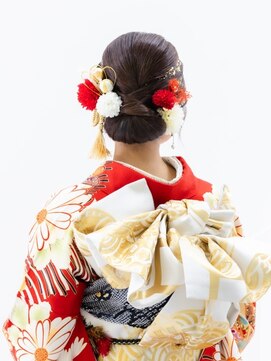 ムクプラス(mucu plus) 振袖ヘア