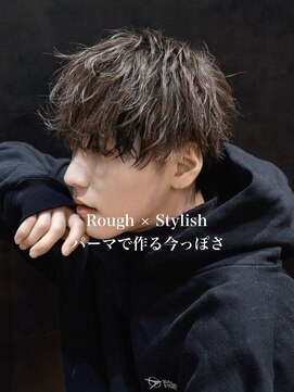 ロウ 銀座(RAW) 人気No. 1犬系パーマ　ラウンドマッシュ　ナチュラルマッシュ