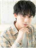 mod's天神波巻きツイストスパイラルフェザーパーマラフショートa