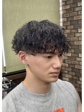 メゾンフォーメン トアロード(Maison for men TorRoad) メンズパーマ ホワイトメッシュ メンズメッシュ