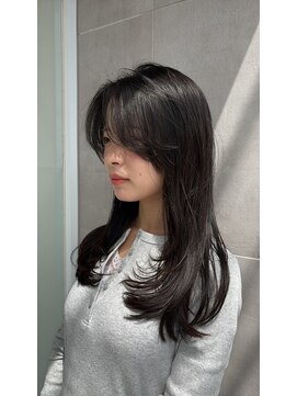 バーチ バイ クロップエス(BIRCH by crop es) 抜け感レイヤーカット