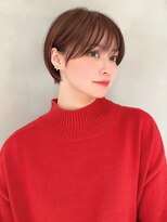 ロンドアリシア 金山(Lond Alexia) マッシュショート×ココアブラウン