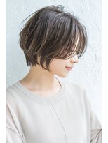 エル 横浜 ウエスト(eL 横浜 west) 丸みのある大人ボブ 40代人気 前下がり 顔周りレイヤー