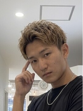 メンズ コンセプト 淡路店(メンズ concept) 【メンズ】立体感ショート×ハイクオリティミルクティー