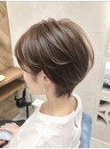 大人ショート×ショコラベージュ