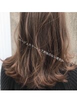 リンク ヘアスペース(Link hair space)&nbsp;【Link】[お客様スタイル46］#外ハネ#暗髪#ベージュ