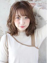 アフロート ルヴア(AFLOAT RUVUA)&nbsp;AFLOAT RUVUA新宿京佳『大人可愛いふわミディのデジタルパーマ』