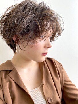グリーン 表参道(green) 【green表参道】ショートボブ×パーマスタイル