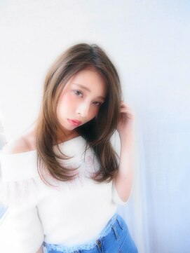 ミーケ(miike) 【miike】ひし形ストレートレイヤーセミディ