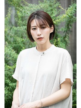 カリン 横浜店(carin) 【carin横浜】ショートボブ/ショコラベージュ/暗めカラー