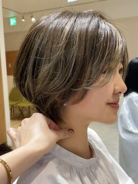 ビュー トウキョウ(VIEW TOKYO) ショートハイライト/ハイトーンショート/前髪長めショート