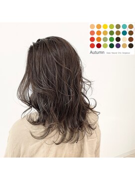 アミティー(amity) 【amity tae】お白髪カバー効果！グレージュ極細ハイライト＊