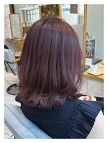 クシェル バイ リリア(kuschel by LILIA.)&nbsp;ピンクブラウン　愛されミディ