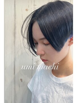 ウミマチ(umi machi) umi machi サマーディープブルー　2022/7/21