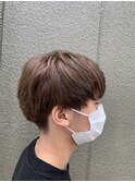 透明感抜群ミルクティーブラウン