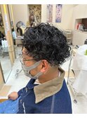 men'sナチュラルパーマ