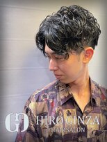ヒロギンザ 五反田店(HIRO GINZA)&nbsp;2プロ　パーマ　ショート　五反田