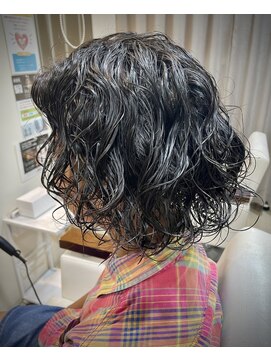 ガラントリー(GALAN TERIE) メンズ マンバンスパイラルパーマ