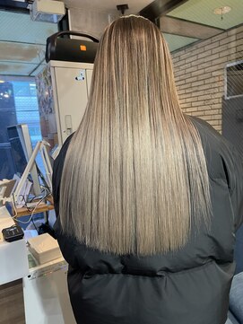 ラフ(LAFF) #黒髪#ボブルフ#ネビージュ#小顔#ワンレン