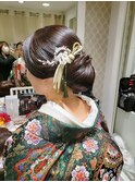 ツルっと和装ヘア