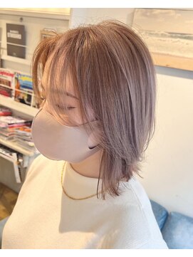 プラム 銀座店(plum ginza) レイヤーボブ×ナチュラルハイライト