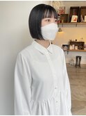 ボブ 収まるボブ ショートボブ 担当渡辺聖
