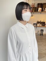 ヘアーアイストゥーレ(HAIR ICI TRE)&nbsp;ボブ 収まるボブ ショートボブ 担当渡辺聖