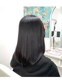 髪質改善ストレート/ミネコラトリートメント