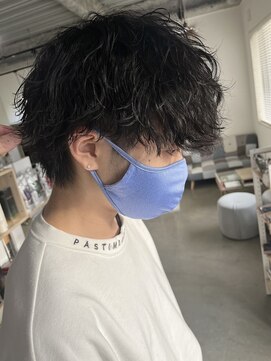 ヴィータアレグリア 都城店(Vita Alegria) メンズパーマ◎波巻きパーマでお手入れ簡単♪