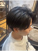 毛流れニュアンスパーマ