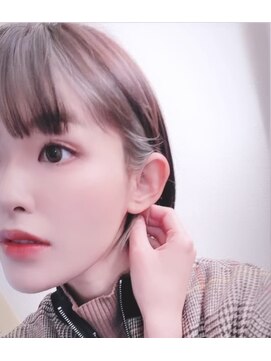 アローズ 久留米店(arose) ミニボブ×インナーアッシュ