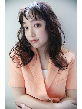 ジルトータルビューティーサロン 河内花園店 (JILL) しっかりカール×セミロング