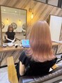 アグ ヘアー ラテ 福島店(Agu hair latte) ブリーチカラー全般お任せ下さい(^ ^)