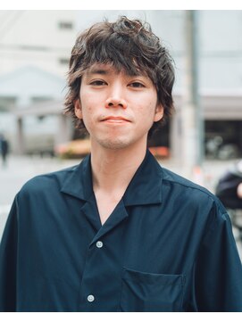 カフ(CAF) CAF河内 マッシュパーマ メンズパーマ 20代30代 大阪 心斎橋