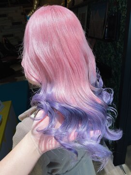 ジルバイジゼル(JILL by GiseL) Y/ピンク×バイオレット