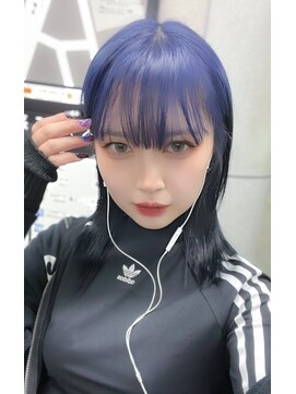 ボックスミコ(Box mico.) 色落ちまで可愛い！ブルールーツカラー☆