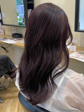 アルター(aL ter) 【ロング×ラベンダー】デザインカラー/鎌取/林愛華