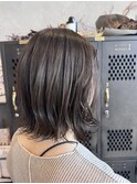 暗髪×サラツヤ髪 さらさらストレートミディ大人可愛い20代30代