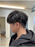 無造作ラフパーマ