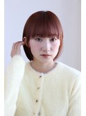 【目黒不動前美容室】ワイドバングボブ
