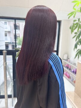 エトレ(etore) 艶髪ラベンダー×レッド