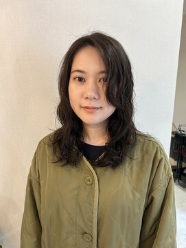 ヘアースイッチ(HAIR SWITCH) ミディアムパーマスタイル