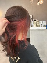 ルーシー(Lucy)&nbsp;【Lucy】イヤリング×チェリーレッド