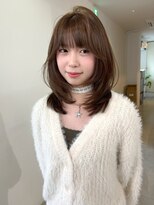 ニコフクオカヘアーメイク(NIKO Fukuoka Hair Make)&nbsp;【NIKO】ブリーチなしダブルカラー.レイヤーカット